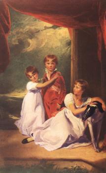 托馬斯 勞倫斯爵士 Children of Sir Samuel Fludyer